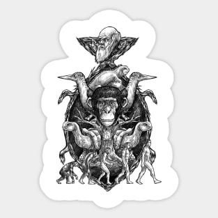 Darwinism Sticker